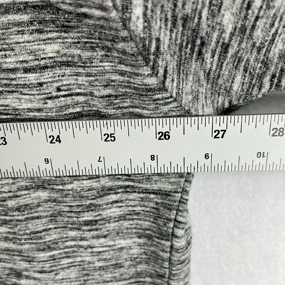 Ava & Viv Knit Tunic Top Sweater Women’s 2X Heathered Gray Cowl Comfy Warm Nice! - Picture 9 of 10